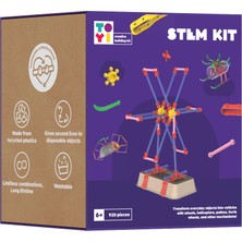 Toyi Stem Eğitim Kiti - 920 Parça Çevreci ve Yaratıcı Yapı Oyuncakları