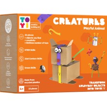 Toyi Creatures Playful Animal - Stem Seti ve Yaratıcı Yapı Oyuncakları