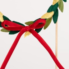SDT Group - Wreath Cake Topper - Kağıt Çelenkli Pasta Süsü