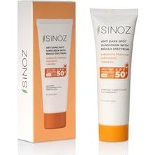 SDT Group Sinozspf 50 Leke Karşıtı Yüksek Koruyucu Yüz Güneş Kremi 50 ml Normal ve Kuru Ciltler Için