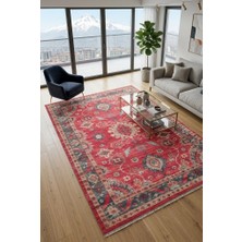 Cos.kim Dekoratif Halı Kaymaz Taban  Leke Tutmaz Yıkanabilir Kilim Özel Ölçü Salon Halısı 3026-3-