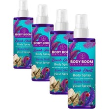SDT Group Body Boom Bomb Shell Vücut Spreyi 100 ml (4 Paketi)