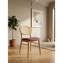Kleinhaus Furniture Paris Hazeranlı Ahşap Sandalye