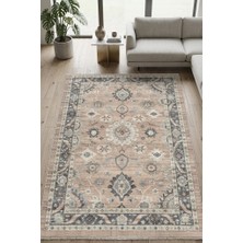 Cos.kim Dekoratif Halı Kaymaz Taban  Leke Tutmaz Yıkanabilir Kilim Özel Ölçü Salon Halısı 3026
