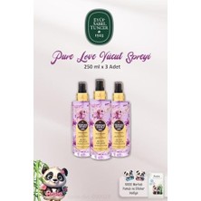 SDT Group 3 Adet Pj Body Splash Pure 250 ml ve Rosıe Doğal Pamuk