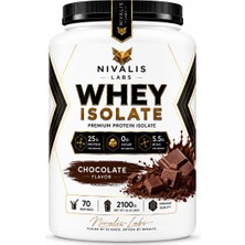 Nivalis Labs Whey Isolate Premium Protein Isolate Çikolata Aromalı 2100G 70 Servis
