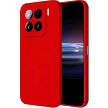 Mudanis Xiaomi Mi 15 Kılıf Nano Içi Kadife Silikon - Kırmızı