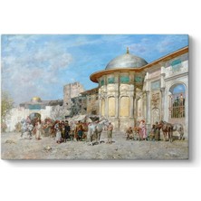 SDT Group Alberto Pasini - At Pazarı Tablosu 90 x 60