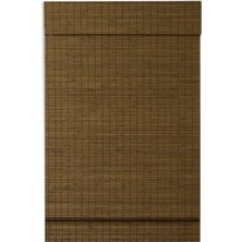 SDT Group Özel Kesim Genişlik Kablosuz Akçaağaç Pelerini Morina Düz Dokuma Bambu Roma Gölgesi, 34" Genişlik x 64" Uzunluk (2216208E)