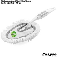 SDT Group Soft On Mikrofiber Toz Alıcı Pratik Ergonomik Yer Silme - Duvar Silici - Lavabo/klozet Temizleyici El Boy Çok Renkli Püsküllü Değiştirilebilir Kokulu Temizlik Bezi Mix EASYSO3460