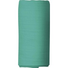 Makiteks %100 Pamuklu Yeşil 120X200+50X70 cm Tek Kişilik Lastikli Çarşaf Takımı