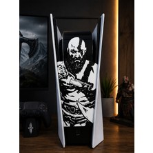 ModuLab 3D God Of War Temalı Ps5 Konsol Yan Kapak Paneli – Dekoratif Oyuncu Aksesuarı