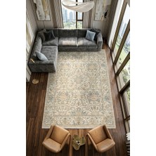Cos.kim Dekoratif Halı Kaymaz Taban  Leke Tutmaz Yıkanabilir Kilim Özel Ölçü Salon Halısı 3038