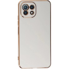 Colezium Mi 11 Lite Kılıf Volet  - Beyaz