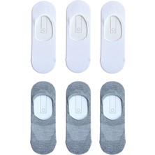 QUALITY WALKING Monochrome Series Babet Çorap 6'lı Set