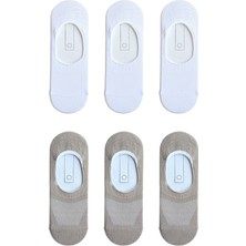 QUALITY WALKING Monochrome Series Babet Çorap 6'lı Set