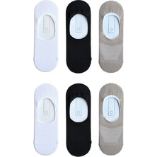 QUALITY WALKING Monochrome Series Babet Çorap 6'lı Set