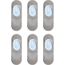 QUALITY WALKING Monochrome Series Babet Çorap 6'lı Set