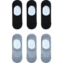 QUALITY WALKING Monochrome Series Babet Çorap 6'lı Set