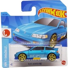 Die Grup Hot Wheels - ´88 Honda Cr-X - Hw J-Imports 10/10 - HKK68 - Short Card - Mavi - Mattel 2023