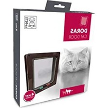 Die Grup Doras Kedi Kapısı 4 Yollu Brown 197MMX190MM