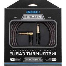 Die Grup Düz Açılı 6,3 mm Jaklı Enstrüman Kablosu 3 M Uzunluğunda