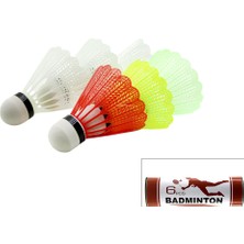 Die Grup 6pcs Badminton Topu Renkli (5324)