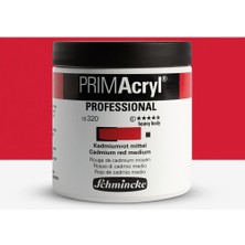 Schmincke : Primacryl Akrilik Boya : 237 ml : Cadmium Red Medium