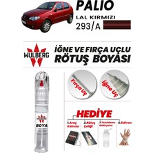 Wulberg Fiat Palio Lal Kırmızı 293/A Rötuş Boya 25 ml Iğne & Fırça Uçlu Kalıcı Çizik Giderici
