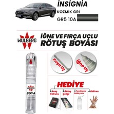 Wulberg Opel Insignia Kozmik Gri Gr5 10A Rötuş Boya 25 ml Iğne & Fırça Uçlu Kalıcı Çizik Giderici