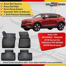 Volvo C40 Paspas Elektrikli (Recharge) Araca Özel 2018 ve Sonrası Derin Havuzlu Bosse North Serisi