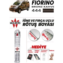 Wulberg Fiat Fiorino Bronz Kahve 444 Rötuş Boya 25 ml Iğne & Fırça Uçlu Kalıcı Çizik Giderici