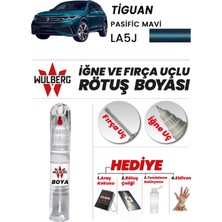 Wulberg Volkswagen Tiguan Pasific Mavi LA5J Rötuş Boya 25 ml Iğne & Fırça Uçlu Kalıcı Çizik Giderici