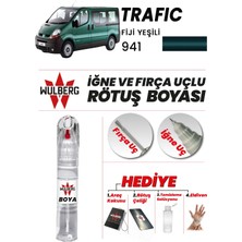 Wulberg Renault Trafic Fiji Yeşili 941 Rötuş Boya 25 ml Iğne & Fırça Uçlu Kalıcı Çizik Giderici