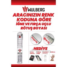 Wulberg Oto Boya Koduna Göre Rötuş Boyası - 25 Ml, Iğne Başlıklı - Rötuş Çeliği Hediyeli