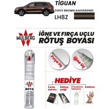 Wulberg Volkswagen Tiguan Toffe Kahve LH8Z Rötuş Boya 25 ml Iğne & Fırça Uçlu Kalıcı Çizik Giderici
