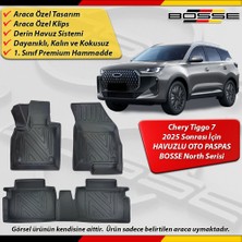 Chery Tiggo 7 Paspas Araca Özel 2025 Sonrası Için Derin Havuzlu Paspas Bosse North Serisi