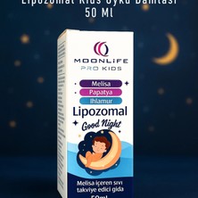 Çare Burada Moonlife - Lipozomal Kids Uyku Damlası 50 ml (Melisa & Papatya & Ihlamur)