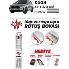 Wulberg Ford Kuga Ay Tozu Gri 9352 Rötuş Boya 25 ml Iğne & Fırça Uçlu Kalıcı Çizik Giderici