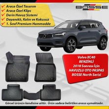 Volvo XC40 Paspas Benzinli Araca Özel 2018 ve Sonrası Derin Havuzlu Bosse North Serisi