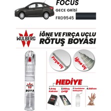 Wulberg Ford Focus Gece Grisi 9545 Rötuş Boya 25 ml Iğne & Fırça Uçlu Kalıcı Çizik Giderici