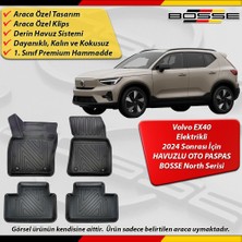 Volvo EX40 Paspas Elektrikli Araca Özel 2024 ve Sonrası Derin Havuzlu Bosse North Serisi