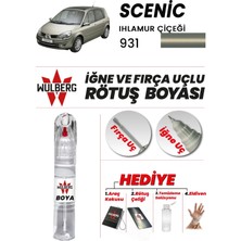 Wulberg Renault Scenic Ihlamur Çiçeği 931 Rötuş Boya 25 ml Iğne & Fırça Uçlu Kalıcı Çizik Giderici