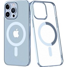 Durukar®  iPhone 14 Pro Kılıf Element Magneticsafe Sert Kapak - Sierra Blue