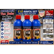 Powermax Tuz Ruhu 600 ml x 3 Adet Toplam 1800 ml Ekonomik Set