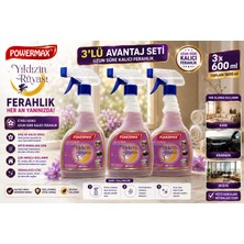 Powermax Yıldızın Rüyası Oda Parfümü 600 ml x 3 Adet Toplam 1800 ml Ekonomik Set