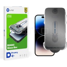 Lito D+ iPhone 17 Pro Uygulama Aparatlı Privacy Ekran Koruyucu