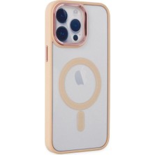 Mudanis Apple Iphone 14 Pro Kılıf Room Magneticsafe Silikon - Pudra
