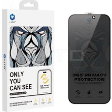 Lito D+ Ultra 360° Privacy Full Glass 17 Pro Ekran Koruyucu