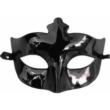 Durukar® Siyah Renk Masquerade Kostüm Partisi Venedik Balo Maskesi